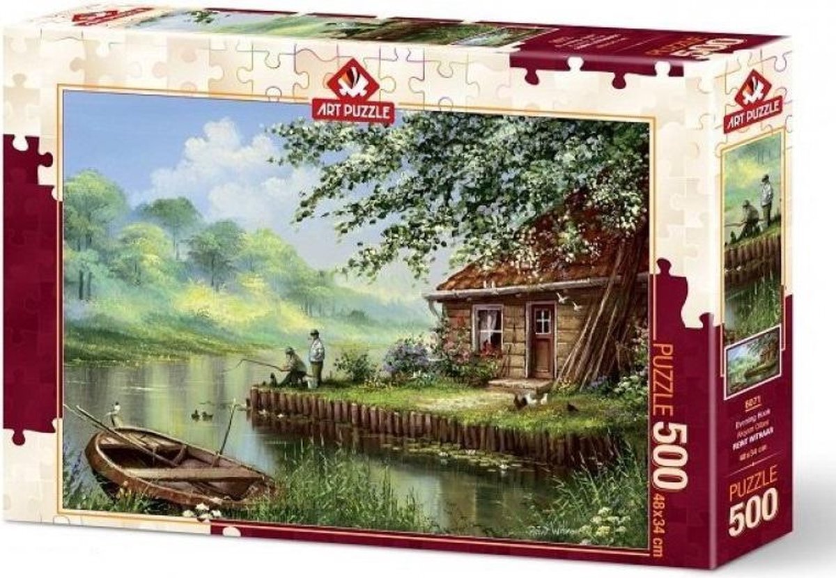 Art Puzzle Evening Hook Puzzel 500 Stukjes