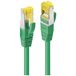 LINDY 47650 RJ45 USB-kabel CAT 6A S/FTP 5.00 m Groen Halogeenvrij 1 stuk(s)