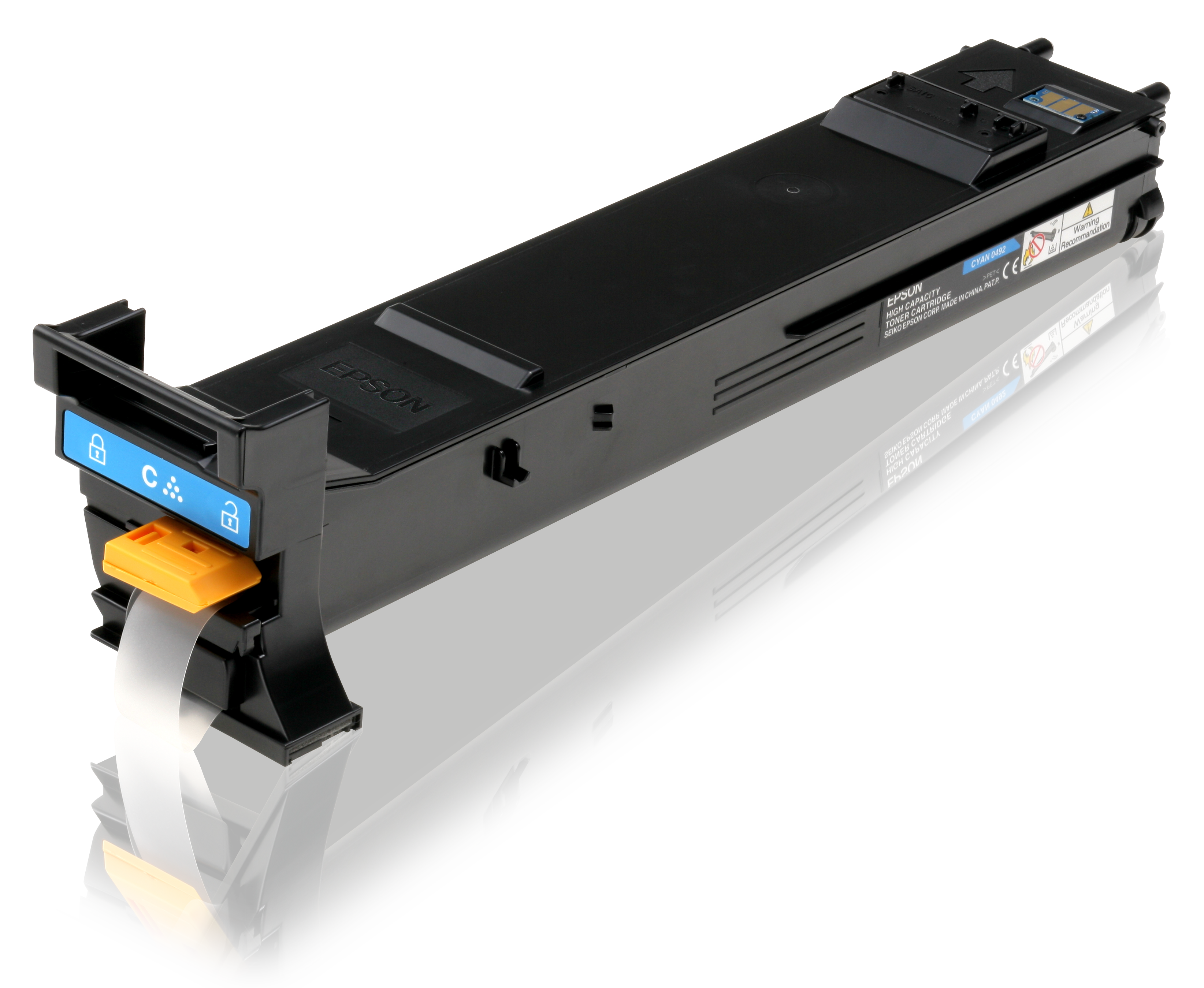 Epson S050492 - Toner cartridge - cyaan - 8000 pagina's - voor AcuLaser CX28DN, CX28DNC, CX28DTN, CX28DTNC