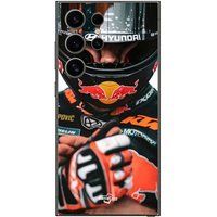 Maniacase Beschermhoes Samsung Galaxy S25 Ultra MIGUEL OLIVEIRA MOTO GP PODIUM KTM