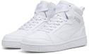 PUMA Rebound v6 Unisex Sneakers - PUMA White-PUMA White-Cool Light Gray