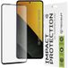 Techsuit Film de protection d'écran pour Xiaomi Poco M7 Pro 5G, Verre trempé, Full Glue, 111D, Noir