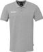 Kempa Prime poloshirt Dark Grau Melange M