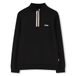 BOSS sweater zwart Jongens Katoen Opstaande kraag Effen - maat 170