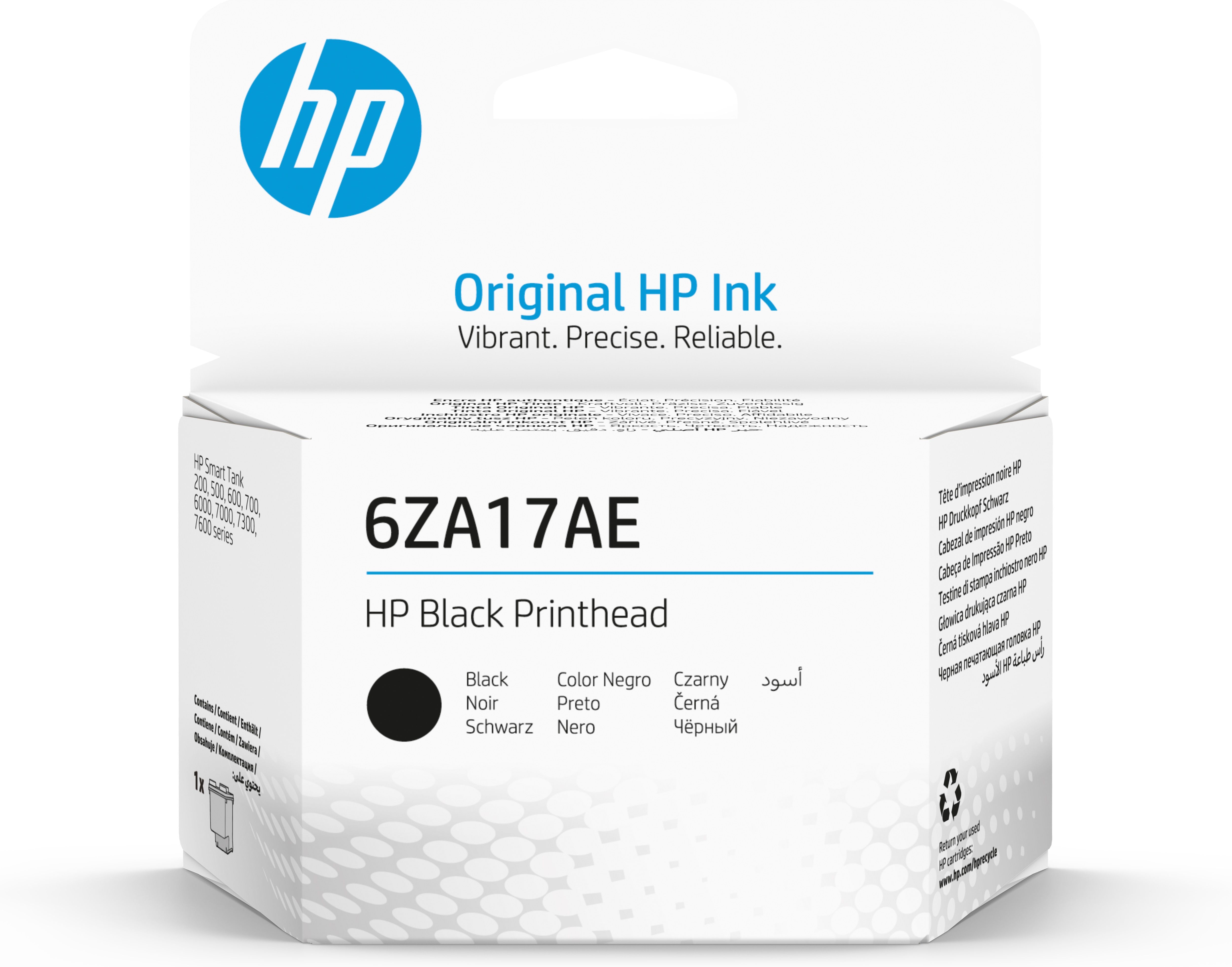 HP 6ZA17AE Printkop - Thermische inkjet - Zwart