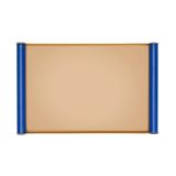 Design Letters Plateau de service large Beige-blue