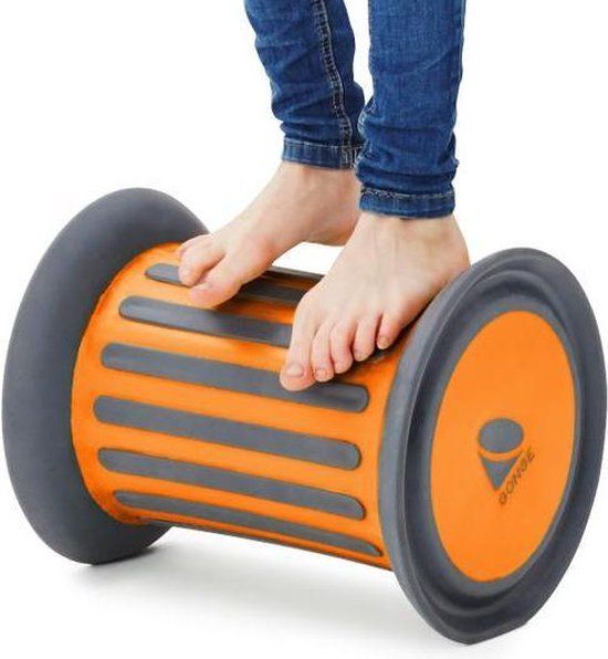 Gonge Roller Zonder Zand - Leersysteem - Educatief Speelgoed - Motoriek - Oranje/Grijs