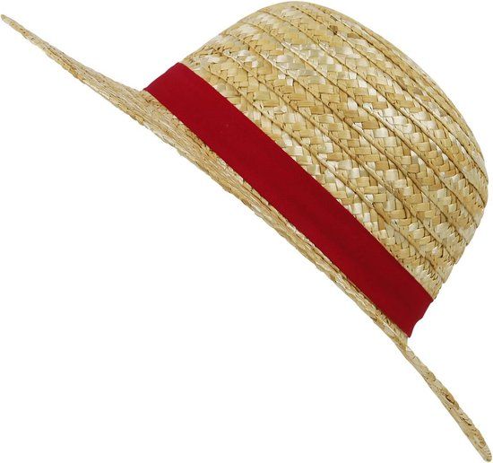 One Piece Monkey D. Luffy Cosplay Unisex Hoed geel