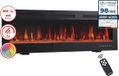 Merkloos Elektrische 3-in-1 Haard met 3D Vlameffect en Afstandsbediening - 42 inch