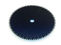 Ratioparts bosmaaiermes zaagtandmes 80 tanden, buitendiameter 255 mm, boordiameter 25,4 mm, dikte 1,6 mm zwart