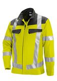 BP Signaaljas 2012-845 Heren Waarschuwingsgeel/Donkergrijs Gestreept Polyester