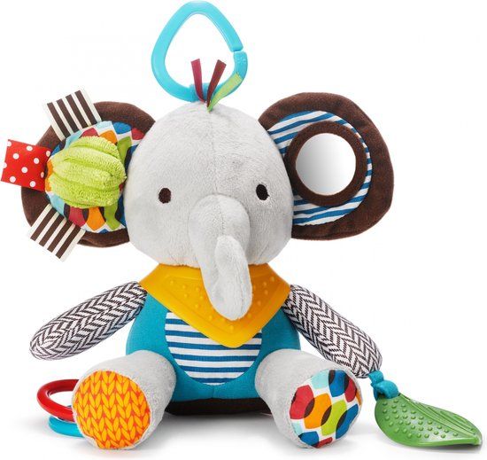 Skip Hop Knuffeldier - BB-Elephant ST - Multikleur