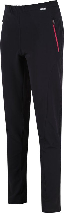 Regatta Pentre Stretch Outdoorbroek - Dames - Zwart - UK 14 (Long)