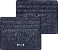 HUGO BOSS Classic Grained Card Holder Dark Blue