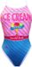 CROTTON SA Turbo Revolution Sweet&fresh Maillot de bain Bleu, Rose 4XL Femme