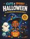 Cute & Spooky Halloween: Coloring Book for Black Boys Ages 4-8