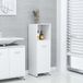 Maison Exclusive - Armoire de salle de bain, blanc, 30x30x95 cm, en panneaux de fibres de bois