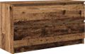 Woodland meuble TV 100x35x54 cm bois traité bois vieil-hued