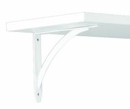 Knape & Vogt John Sterling Elegante Stijl Decoratieve Plank Beugel, 7 inch, Warm Wit, RP-0053-7WT
