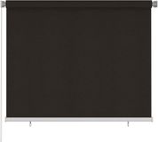 vidaXL Rolgordijn voor buiten 185x140 cm HDPE bruin