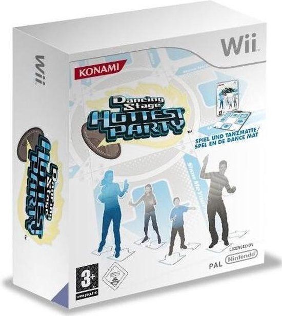 Dancing Stage Hottest Party incl. dancemat /Wii - Nintendo Wii - Muziek - Standard edition