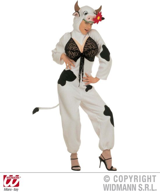 Vegaoo Sexy koeien carnavalskleding voor dames - Verkleedkleding - XL