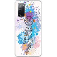 Samsung Galaxy S20 FE dreamcatcher color bedrukt siliconen hoesje