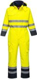 Portwest Bizflame Regen Hi-Vis Multi Overall S775 - Geel/Marine - XXL