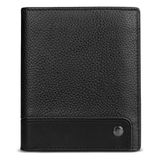 Bugatti Due Portemonnee RFID-bescherming Leer 9 cm - Mannen - Horizontaal - zwart