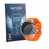 Savvies 3 Stuks Screenprotector - Geschikt voor WalkerFit M6 Ultra 1.43" - Transparant