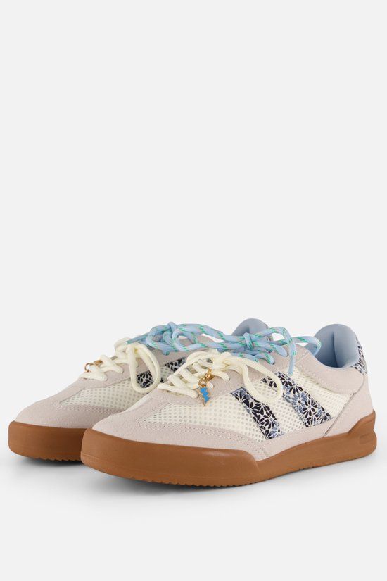 POSH by Poelman Posh Sneakers beige Synthetisch - Maat 38