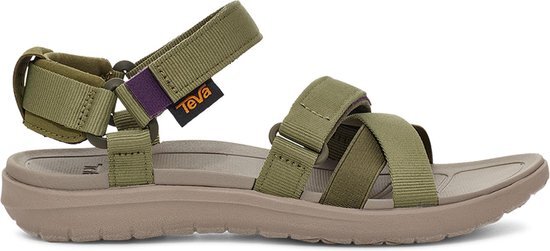 Teva W Sanborn Mia Sandalen Dames - Olijfgroen - Maat 38