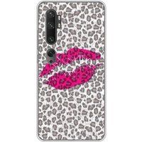 1001 coques Xiaomi Bedrukt siliconen hoesje compatibel met Mi Note 10 / Mi Note 10 Pro baiser leopard