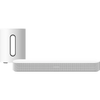 Sonos Beam Gen2 + Sub Mini - Wit