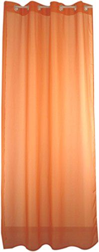 Linder 1013/10/375AB effen ooggordijn met polyester 145 x 240 cm