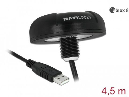 Navilock NL-8004U USB 2.0 Multi GNSS Receiver u-blox 8 4.5 m