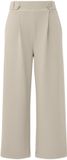Q/S designed by - Dames broek - Maat 36 - Vrouwen - Creme - polyester