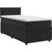 Maison Exclusive - Boxspringbed met matras, noir, 90 x 190 cm, velours