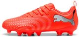 Puma Future 9 Play Fg/ag Voetbalschoenen Rood,Oranje EU 34 1/2