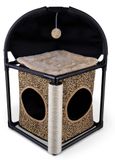 Omgoods Arbre à chat compact multifonctionnel