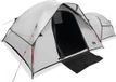 vidaXL Tente de camping 5 personnes tissu occultant blanc imperméable