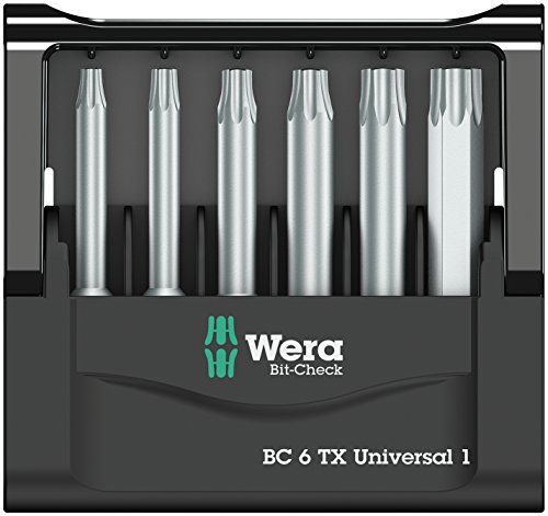 Wera Bit-Check 6 TX Universal 1 SB - 6 stuks - 4013288155252