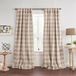 Elrene Home Fashions, boerenleven, grainger buffalo-geruit verduisterend gordijn, woonkamer- en slaapkamergordijn met roedezaktabs, 132 x 241 cm, linnen, 1 paneel