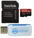SanDisk 256GB Micro SDXC Extreme Pro Memory Card for DJI Osmo Action Camera + Card Reader