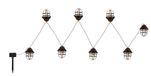 Globo 33059-8 LED-Landschaftsbeleuchtung Kunststoff, Metall IP44