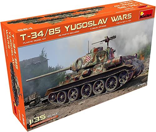 MiniArt MIN37093 1:35-T34/85 Joegoslav Wars Schaal Model Kit