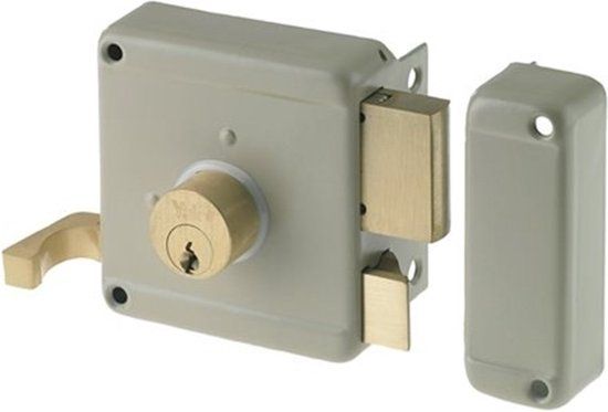 Yale Oplegslot - Grijs - Doornmaat 60mm - Profielcilinder