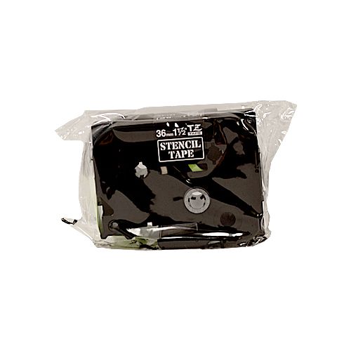 Brother Stamp Stencil Tape STE-161 - Zwart