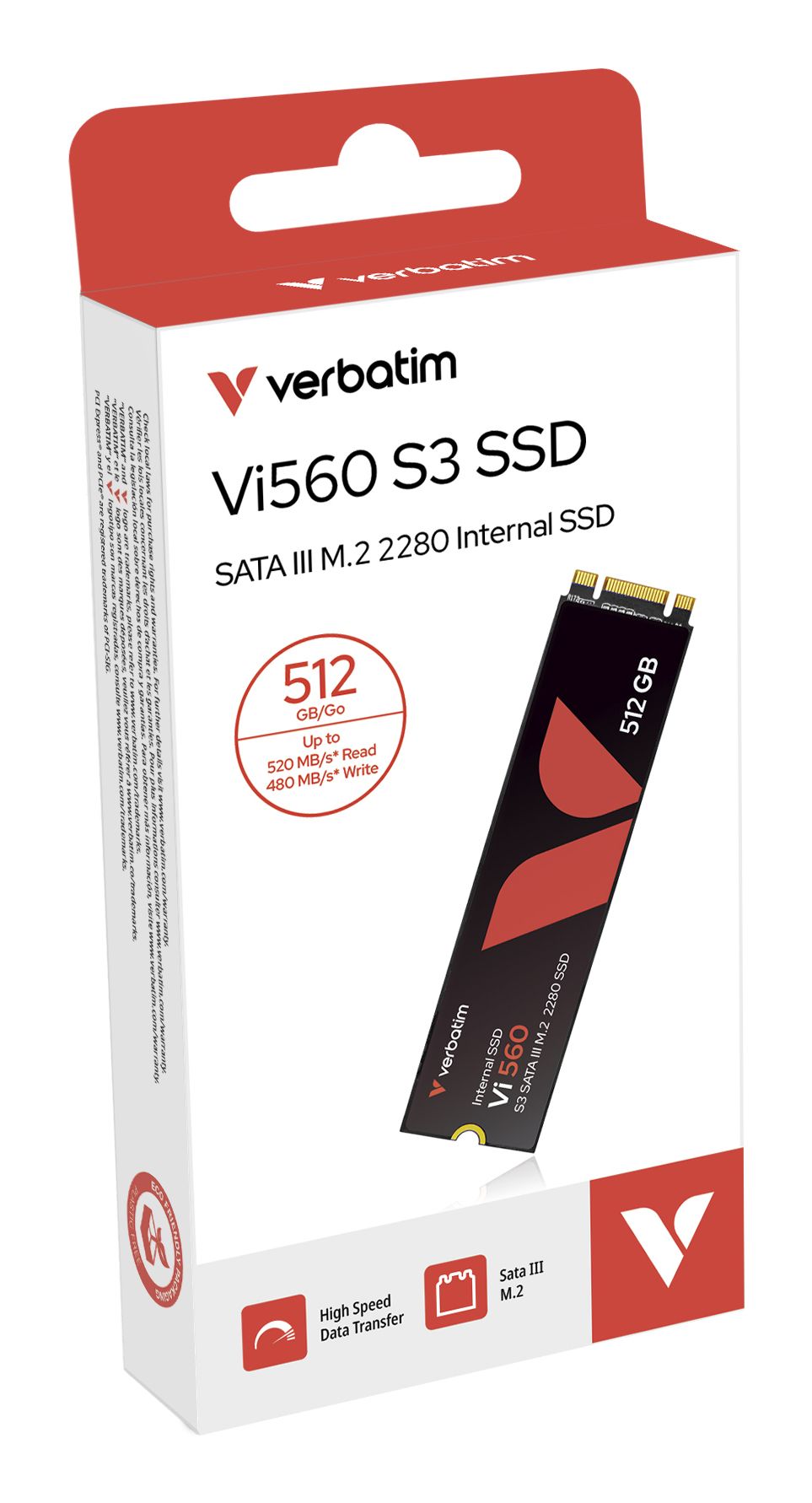 Verbatim Vi560 S3 512GB M.2 SSD