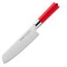 F. DICK Usuba, Red Spirit 8174318, mes met lemmet 18 cm, X55CrMo14 staal, roestvrij, 56° HRC